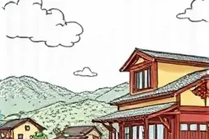 《冬眠诊断书》封面，病历夹旁放着一杯冒热气的茶