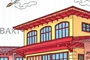 《孤岛信号塔》封面，信号塔在夜色中闪烁红光