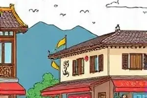 《雨声留声机》封面，留声机喇叭口滴落雨珠